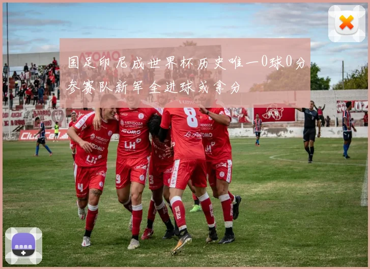国足印尼成世界杯历史唯一0球0分参赛队新军全进球或拿分